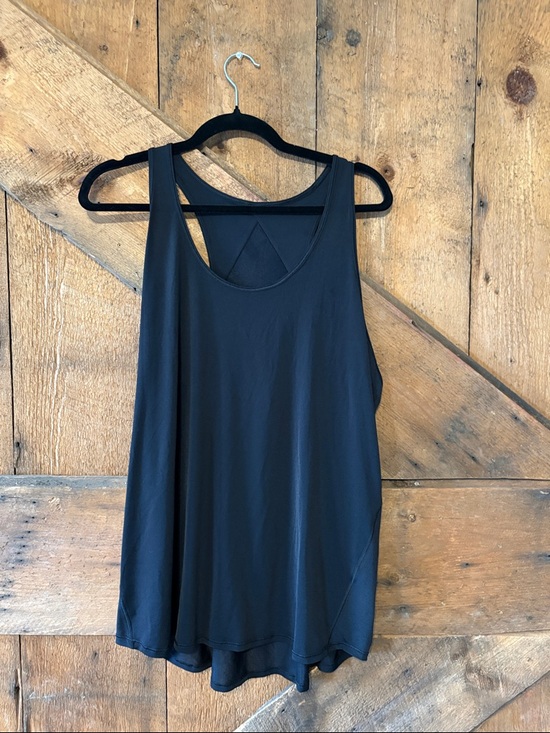 lululemon athletica Tops - lululemon athletica Black Relaxed Racerback Tank